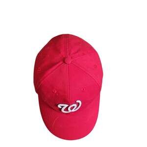 Washington Nationals MLB by OC Sports Velcro Strap OSFA Red